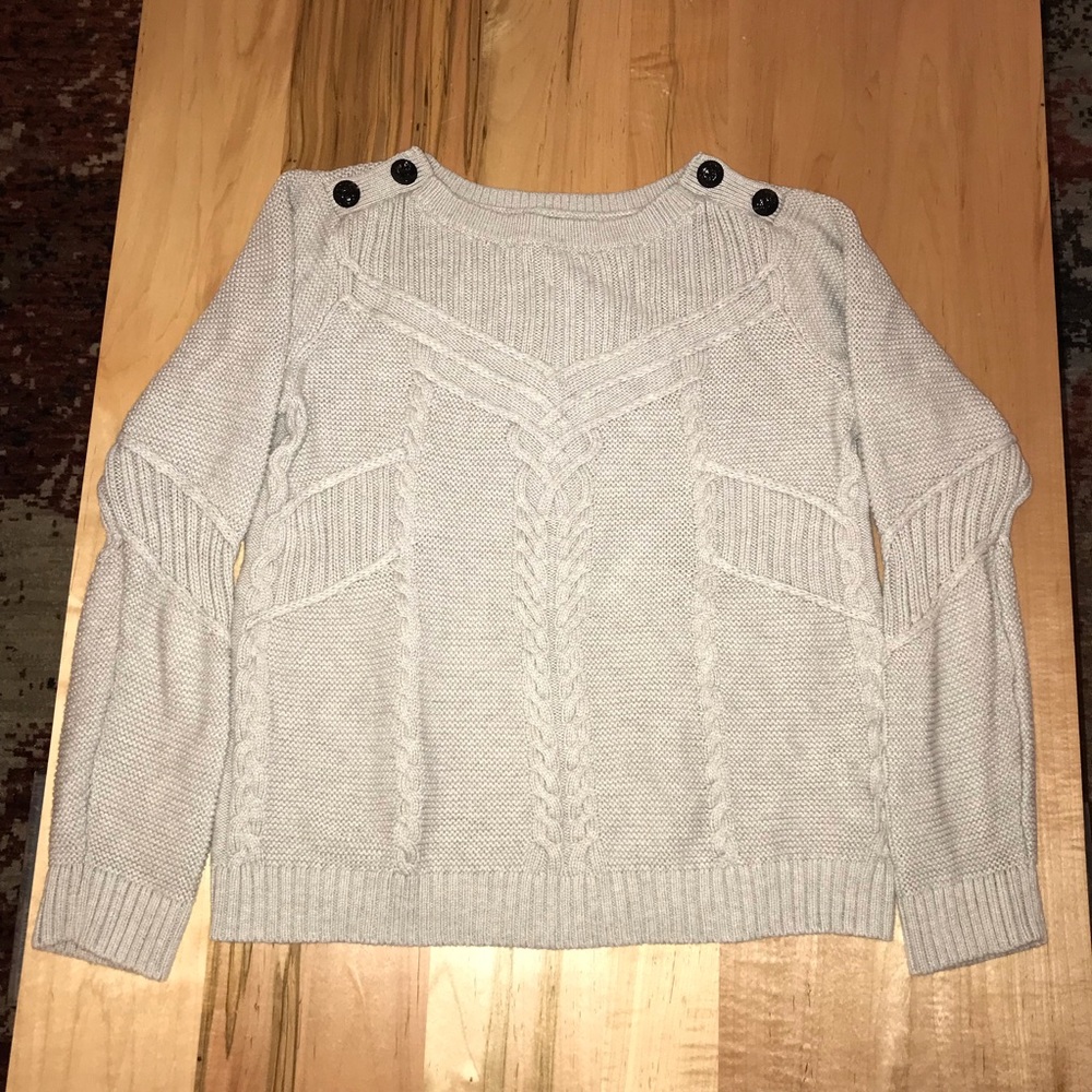 Light gray sweater